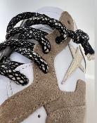 Basket cuir plateforme CD4094 B/CRACK PLATINO