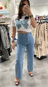 Pantalon jeans à motifs PAPHOS 