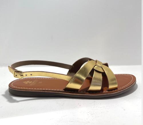 Sandales mules doré AN-07-25 ANAMAIA