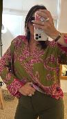 Blouse à motifs M5430C MR