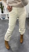 Pantalon jeans beige MALAURY EK