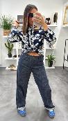 Jeans large brut S38M0305 Souvenir 