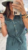 Chemise émeraude REGLISSE G&M