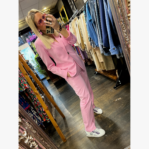 Pantalon rose Clara