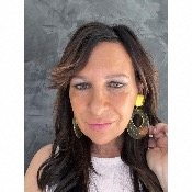 Boucles Oreilles ovale jaune transparent