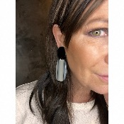 Boucles Oreilles  Annabel Gris