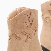 Bottines beige CLOTILDE WU