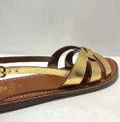 Sandales mules doré AN-07-25 ANAMAIA