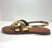 Sandales mules doré AN-07-25 ANAMAIA