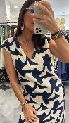 Robe longue marine PENSEE G&M