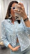Chemise Sophie lignes tennis 442783 WHITE STUFF