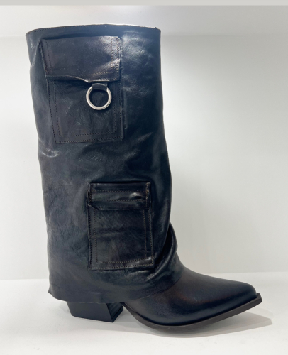 Bottes cuir marron GR6927
