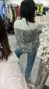 Chemise sequin argent CMR9JKUJDN IMPERIAL