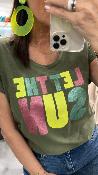 Tee shirt kaki KAREN MHJ