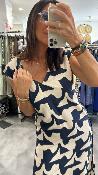 Robe longue marine PENSEE G&M