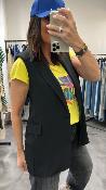 Blazer sans manches noir KXGL0274 KKS