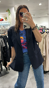 Blazer manches courtes marine oversize JAX4JIC IMPERIAL