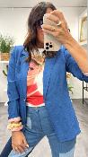 Veste Blazer jeans YVES AZUR BB