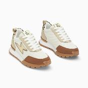 Basket camel et or KEIRA WU BK2772