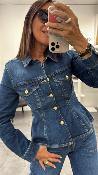 Veste en jean cintrée 054-217900 BSB
