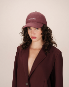 Casquette bordeaux "Grace & Mila" SLIMANE 