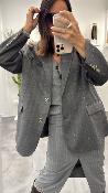 Veste gilet barman gris VAITE LPE
