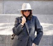 Manteau Long Gris SMITH G&M  