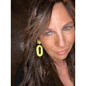 Boucles Oreilles jaune
