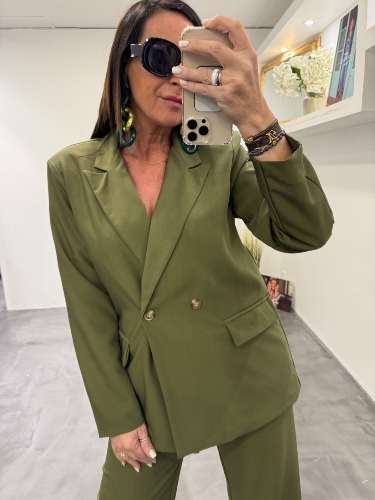Veste blazer kaki CESAR