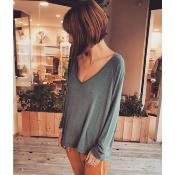 Pull fin oversize gris COCOON