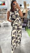 Pantalon large à motifs 053-212031 BSB 