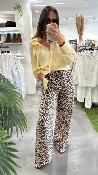 Blouse fluide jaune C212W050 DIXIE