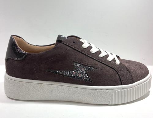 Baskets NOELIE marron