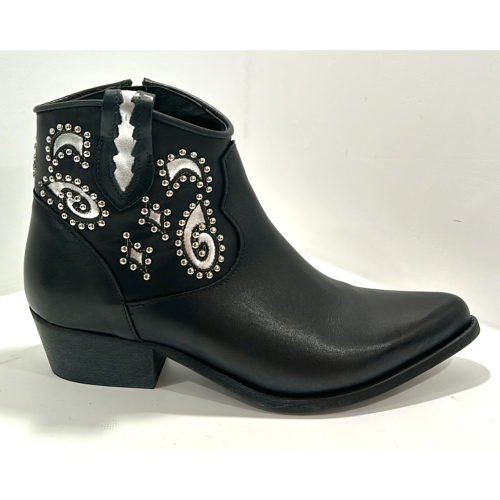 Bottines tiag cuir noir GR2266