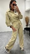 Combinaison pantalon beige NORD