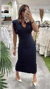 Robe longue marine AEQRJKP IMPERIAL
