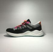 Baskets noir zèbre KAZZY 444177
