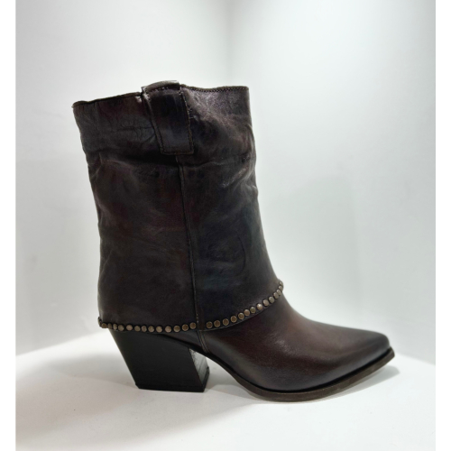 Bottines tiag cuir marron GR5876