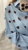 Chemise à motifs sequins C844Y005A DIXIE 