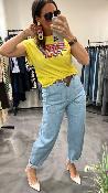 Tee shirt jaune RICHIE MHJ