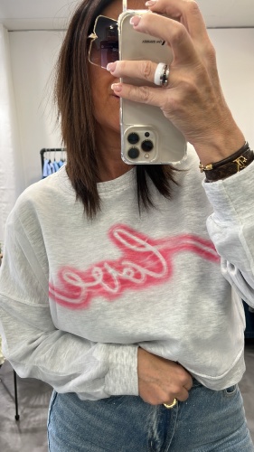 Pull bi-matière Love KXMA0200 KKS