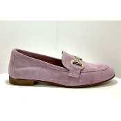 Mocassin cuir lilas CM2825
