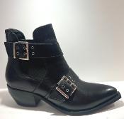Bottines cuir noir Mi7546