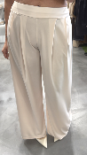 Pantalon large fluide beige 50990169 MM