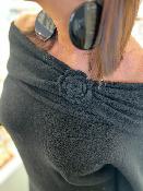 Robe pull noir LAYANA GY4035