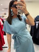Blouse fluide ciel KEOLA