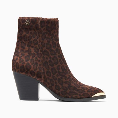Bottines léopard AMANDINE 