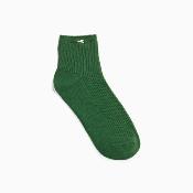 Chaussettes Amy vertes côtelées CH003VT