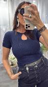 Top bleu marine Maria