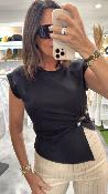 T-shirt noir 053-210076 BSB